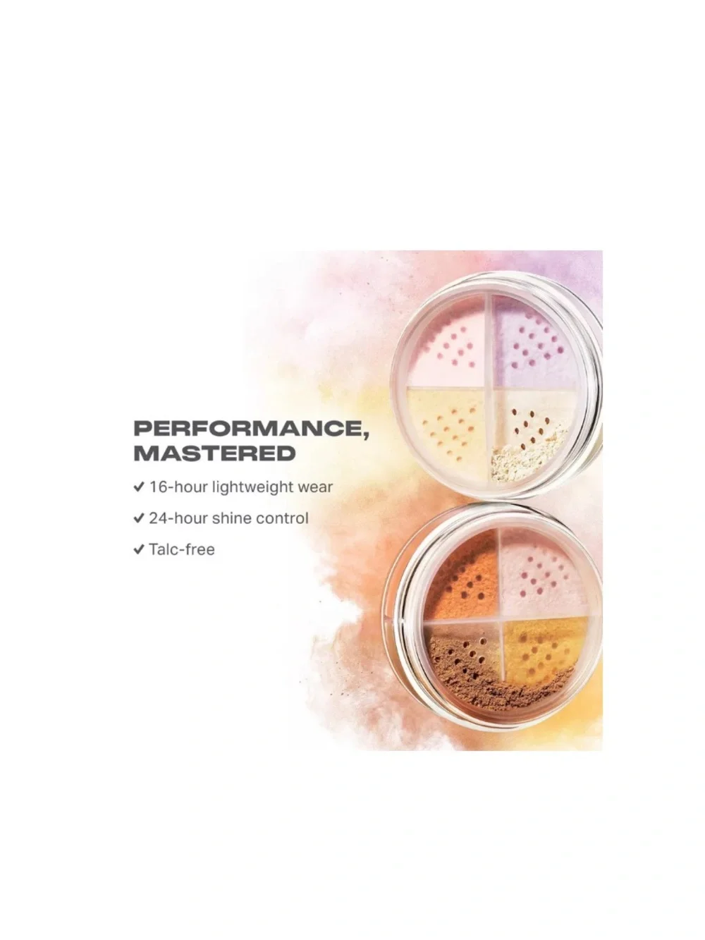 Morphe 4-Shade bake & set loose Powder Quartet — rich harmony